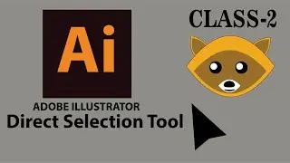 Adobe Illustrator Tutorial : Direct Selection Tool in Hindi.