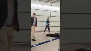 Tommy Robinson 'flees UK' after police probe St Pancras 'assault' video