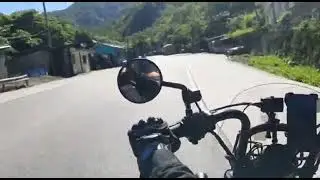 honda rebel 500  banking mode