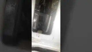 AE101 corolla 1994 AC evaporator|During Cleanup with pressurized water.