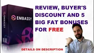 💰 EMBASSY REVIEW and SPECIAL OFFER 🤑 - DON'T get this without my CUSTOM BONUSES! ⚠️⚠️⚠️⚠️⚠️