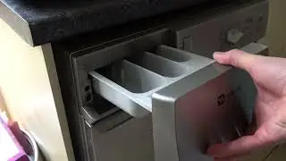 how to remove and clean detergent dispenser on Asko / maytag washing machine