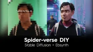 Stable Diffusion into Spiderverse + Breakdown