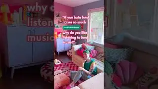how do you hate loud noises but like listening to loud music? 🎧 #autistic #autism #sensoryissues