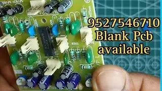 LM324 Bass treble componant filling and blank pcb available  Whatsapp 9527 546 710