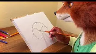 Dr. Barbara Draws with Colored Pencils | Simple Art for Kids