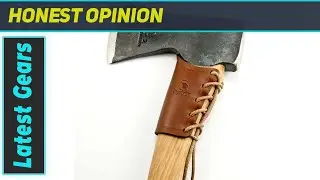 Overstrike Axe Guard Cognac Brown: The Best Felling Axe by Casstrom