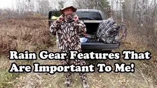 Rain Gear Features That Are Important To Me