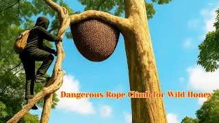 My Dangerous Mission to Find Honey on Towering Jungle Trees