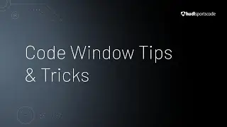 Code Window Tips & Tricks • Hudl Sportscode