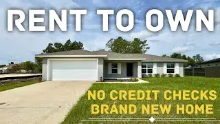 🏠 Rent To Own Single Family | Move In Ready Home Ocala FL Virtual Tour 