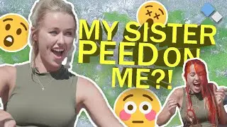 Bachelorette Heather Martin tells us why she gets peed on by her sister! | On Ice with J.J. Carroll