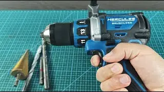 Put Drill Bit in Hercules Drill (Change Bit)