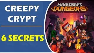 Creeper Crypt: All Secrets Locations  | Minecraft Dungeons: The Forsaken Undercroft Collectibles