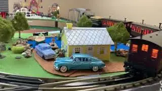 4-6-0 Ten Wheeler O Gauge Train & Passenger Cars