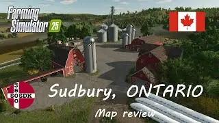 Sudbury, ONTARIO Map Review. Dansk Farming Simulator 25