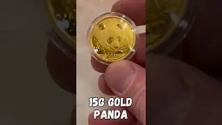 2018 Gold Panda Coin #goldcoin #coins #goldpanda