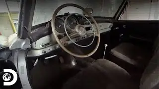 Especialistas descobrem um antigo Mercedes SL 190 | Em Busca de Carros Cl&aacute;ssicos | Discovery Brasil