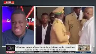 OM TV :#Polémique autour d’une vidéo du président de la transition Assimi Goïta sa visite en Guinée