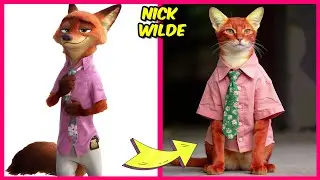 How Zootopia 2 Movie Characters Look As Cats + Their Favorite Things 🦊😸🎥|  Nick Wilde, Gary De'snake