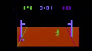 CLASSIC GAMES REVISITED - Basketball (Atari 2600) Review