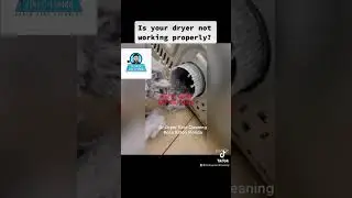 100% Clogged Dryer Vent & Dryer Hose . #dryerventcleaning #cleaning #homeowner #firefighter #dryer .