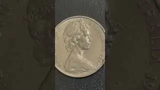 1981 20-cent Vintage Australian Coin #oldcoins #coins #numismatics #coincollecting #coin #rarecoins