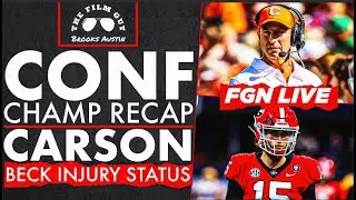 FGN Live: Conference Championship Weekend Recap | Carson Beck Injury Status