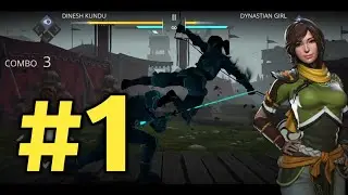 Shadow fight 3 Dynastian Girl boss fight gameplay #1