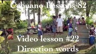 Philippines:Cebuano Lessons 82 Direction words