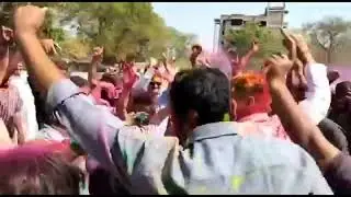lalitpur sp holi dance police line lalitpur lalitpur holi police  ललितपुर sp होली डांस वीडियो