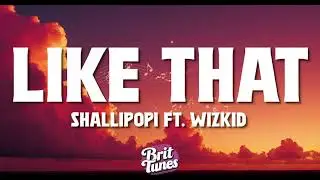 Shallipopi - Like That (Lyrics) ft. Wizkid