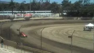 David Taylor JR at the Cory Kruseman Sprint Car school