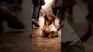 Bechara puppy🥺 #aicartoon #animals #ai #animation #comedy #shorts #puppy #dog #viral #cartonvideo