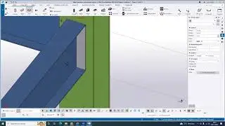 Belajar Tekla Structure : Membuat koneksi baja dengan auto connection
