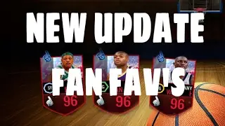 NBA LIVE MOBILE NEW UPDATE- FAN FAVORITES!!! + New League Achievements