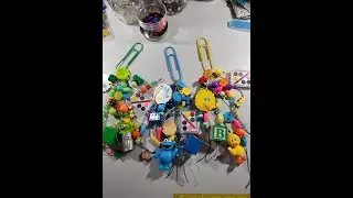 Using trinkets to make Sesame Street book dangles! #trinkettuesday