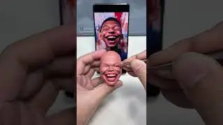 Part 1 ：Sculpting Cartoon Kylian Mbapp&eacute; &ndash; Crafting the Perfect Head