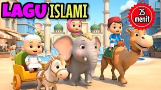 Lagu anak islami 25 menit - sholawat Busyro sholawat Jibril allahul kahfi aku mau ke mekkah