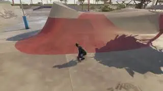 Lamp post jump skate