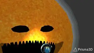 The moon impact model from@wave-z17 original series by@mrfriendhorror 
