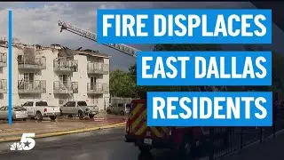 Fire displaces East Dallas residents | NBC DFW
