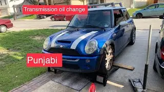 Driven Punjabi | Mini Cooper S Manual Transmission oil change | DIY Car Service