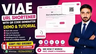 🔥 How to Make a URL Shortener Website | Full Demo & Tutorial | FREE Script Giveaway