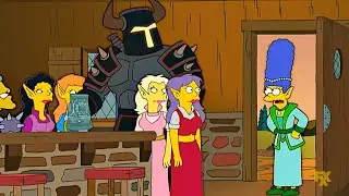 Simpsons 18x17 Marge is a gamer (