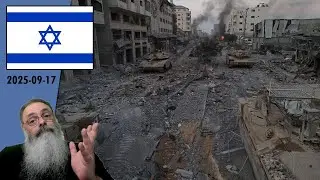 #Israel 2025-09-17: ISRAEL abre OUTRA ROTA para EVACUA&Ccedil;&Atilde;O de GAZA e CONTINUA AVAN&Ccedil;O