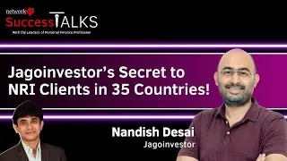 Jagoinvestor's Systems, Tools, Operations Manual | Nandish Desai | NFP SuccessTalks 2023