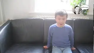 Isaak har fis i kasketten