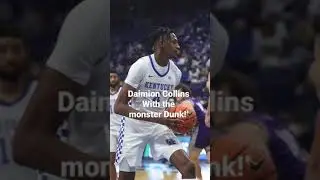 #shorts #daimioncollins with the #monster #dunk #kentucky #wildcats #ncaa #collegebasketball #nba