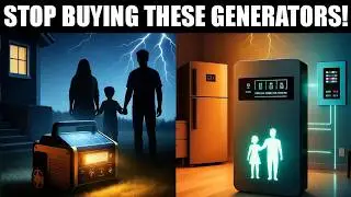Home Backup Power in 2024: Why Portable Generators Are USELESS (What to Buy Instead)